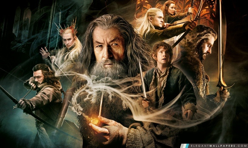 The Hobbit La Désolation de Smaug, Arrière-plans HD à télécharger