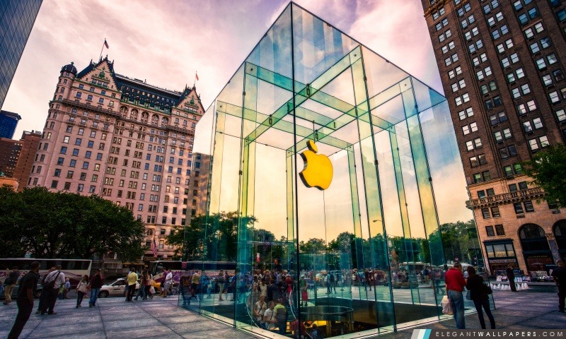 Apple Store de New York, Arrière-plans HD à télécharger