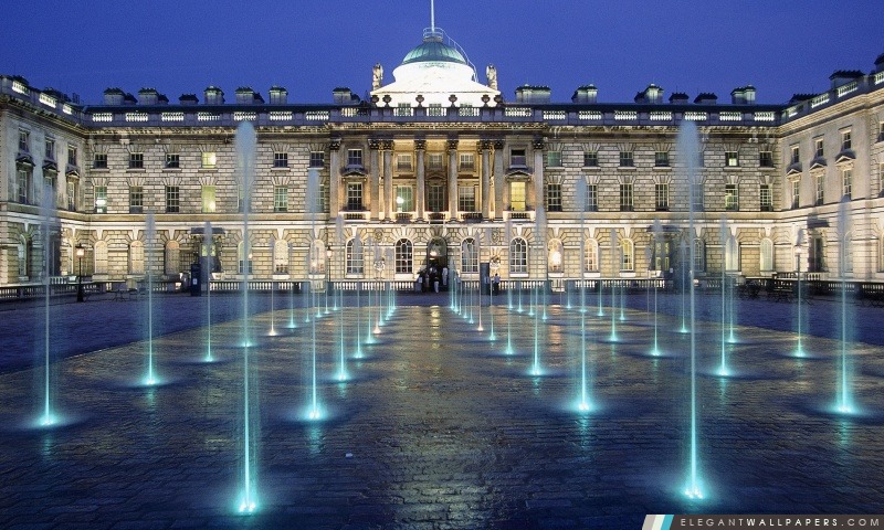 Somerset House, Londres, Angleterre, Arrière-plans HD à télécharger
