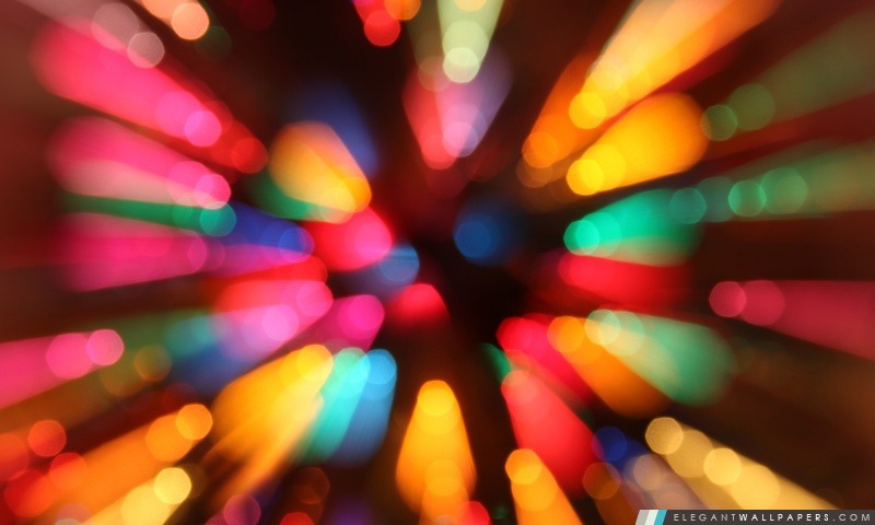Colorful Bokeh de Noël, Arrière-plans HD à télécharger