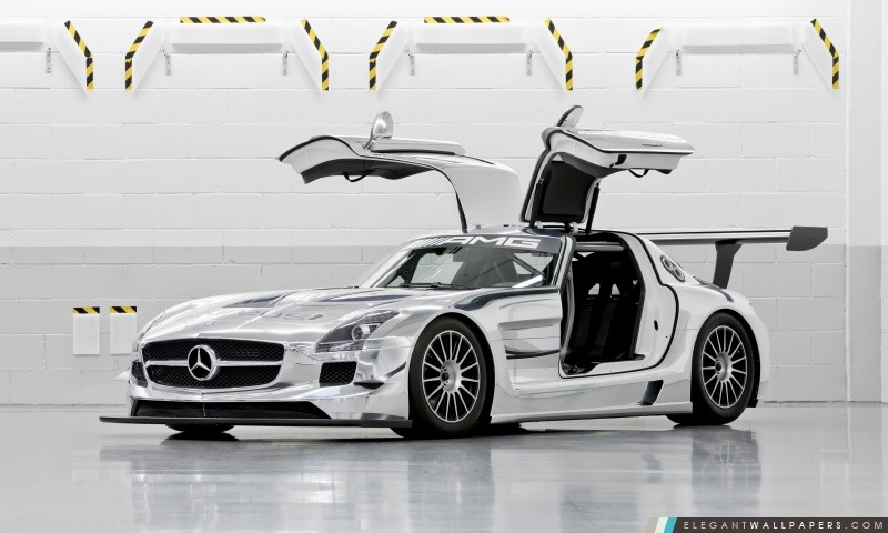 Mercedes-Benz SLS AMG GT3, Arrière-plans HD à télécharger