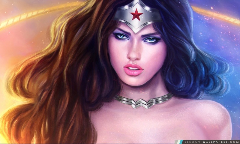 Wonder Woman peinture, Arrière-plans HD à télécharger