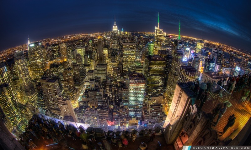Eye dessus de New York, Arrière-plans HD à télécharger