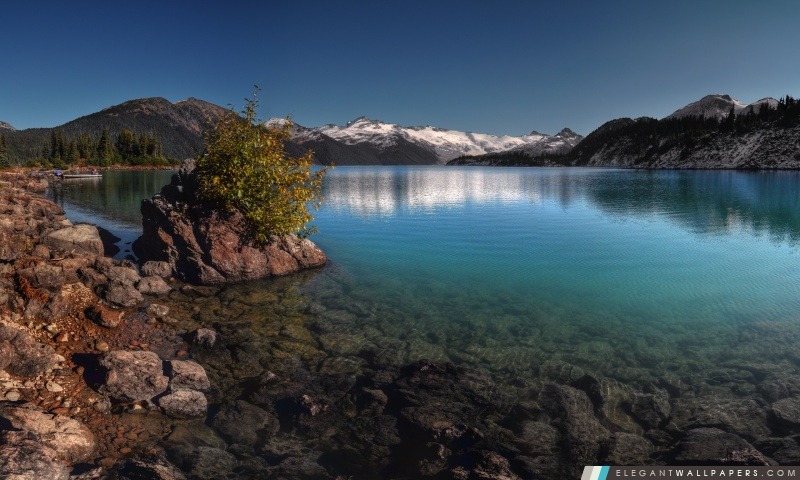 Mountain Lake Scenery, Arrière-plans HD à télécharger