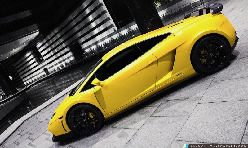 Lamborghini jaune, Arrière-plans HD à télécharger