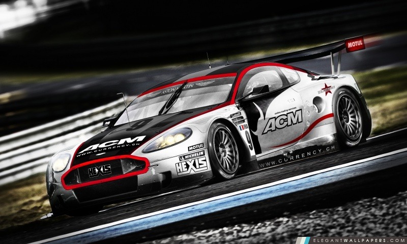 Aston Martin DBR9 de course, Arrière-plans HD à télécharger