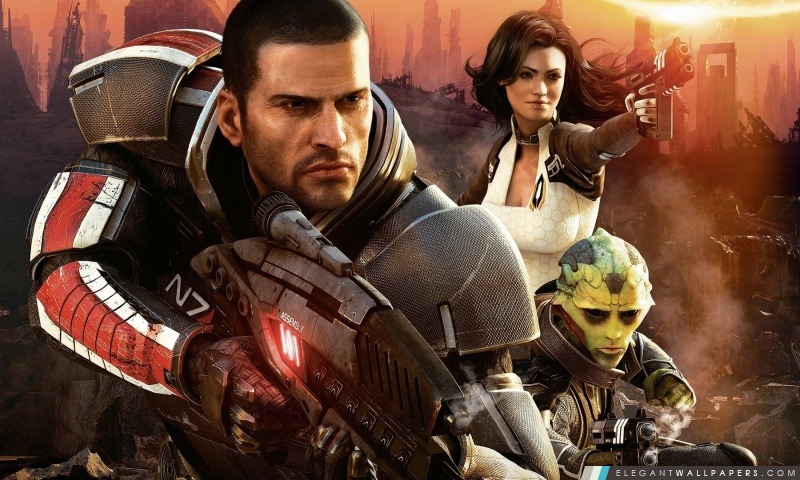 Mass Effect 2, Arrière-plans HD à télécharger