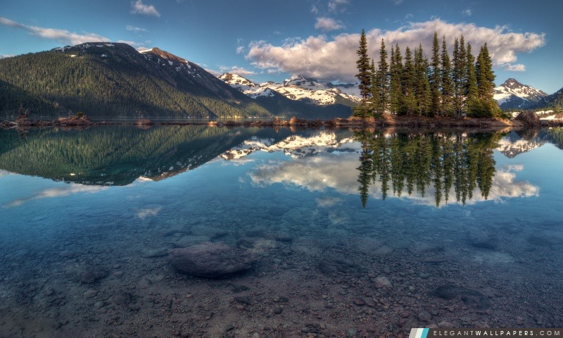Clear Lake eau, Arrière-plans HD à télécharger