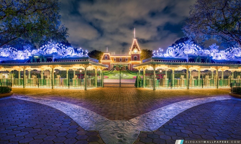 Disneyland Vacances d'hiver, Arrière-plans HD à télécharger
