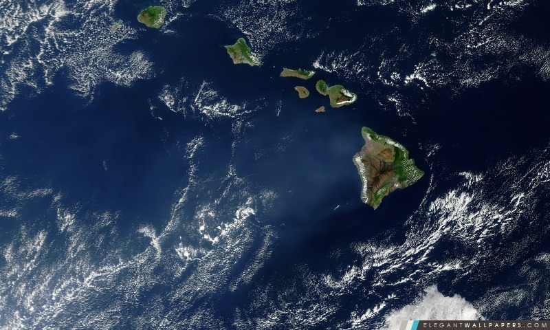 Hawaii satellite Voir, Arrière-plans HD à télécharger