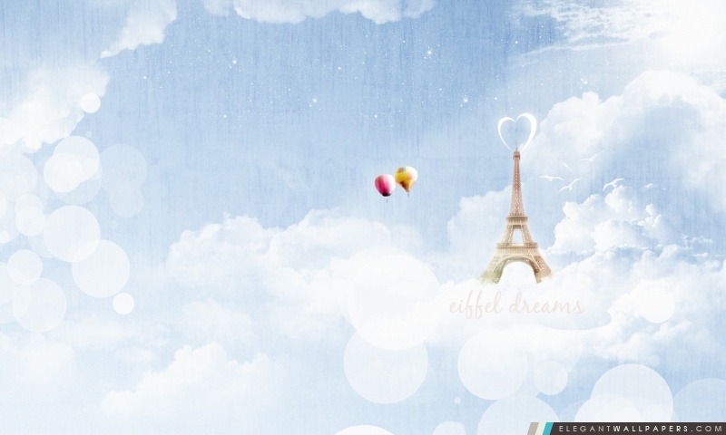 Rêves Eiffel, Arrière-plans HD à télécharger