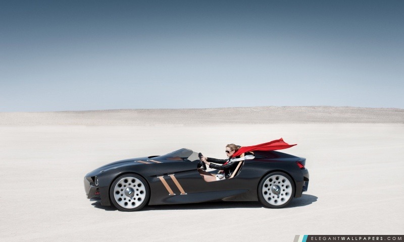 BMW 328 Hommage voiture dans le désert, Arrière-plans HD à télécharger