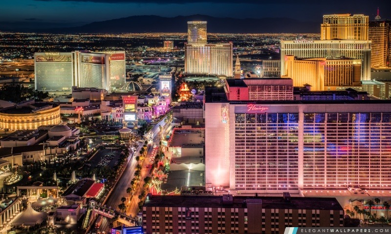 Crépuscule à Las Vegas, Arrière-plans HD à télécharger