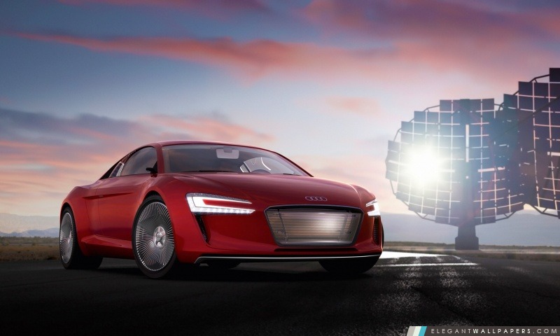 Audi E Tron électrique Supercar, Arrière-plans HD à télécharger