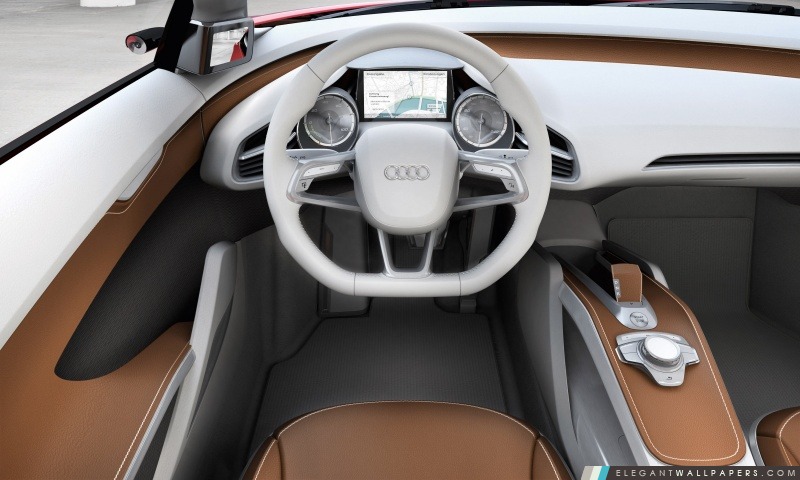 Audi E Tron intérieur de la voiture, Arrière-plans HD à télécharger