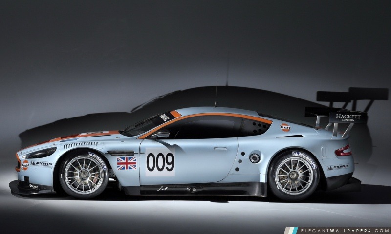Aston Martin DBR9 Vue latérale, Arrière-plans HD à télécharger