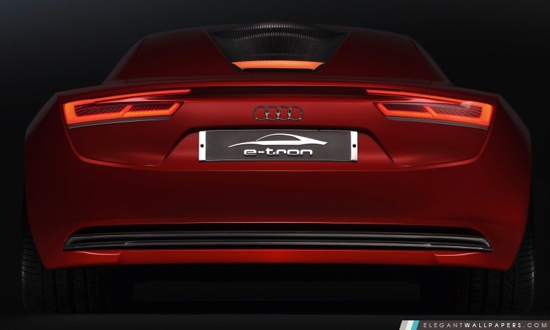 Audi E Tron arrière, Arrière-plans HD à télécharger