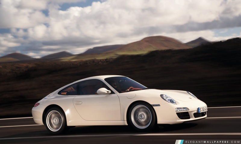 Blanc Porsche, Arrière-plans HD à télécharger
