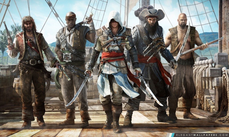 Assassins Creed IV Black Flag, Arrière-plans HD à télécharger