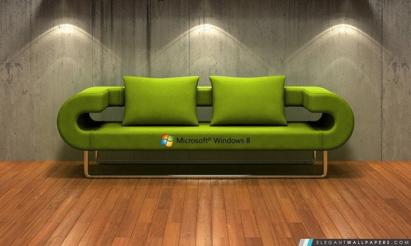 Windows 8 3D Couch, Arrière-plans HD à télécharger