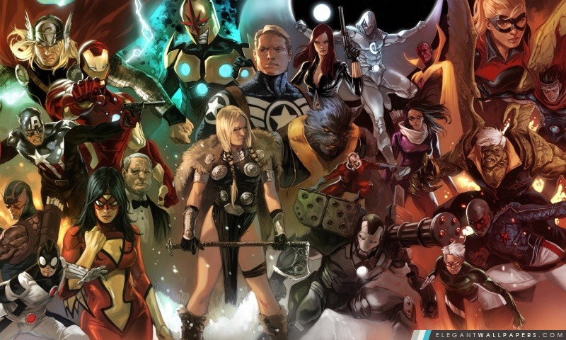 Marvel Comics Personnages, Arrière-plans HD à télécharger