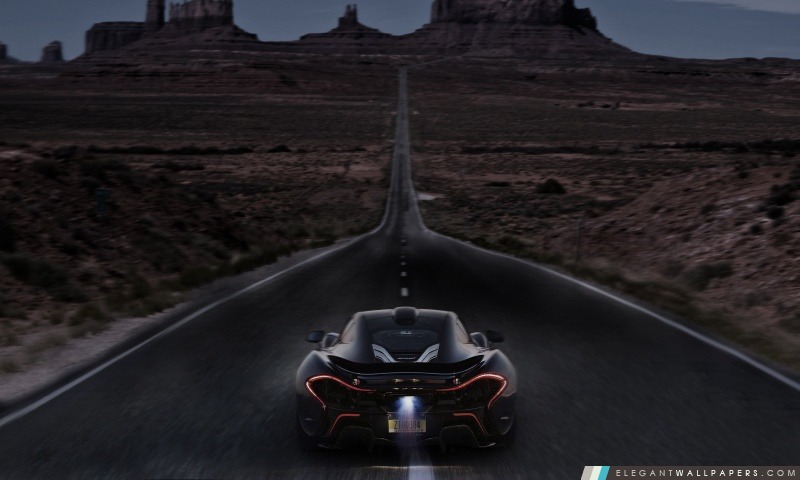 McLaren P1 Nuit de folie, Arrière-plans HD à télécharger