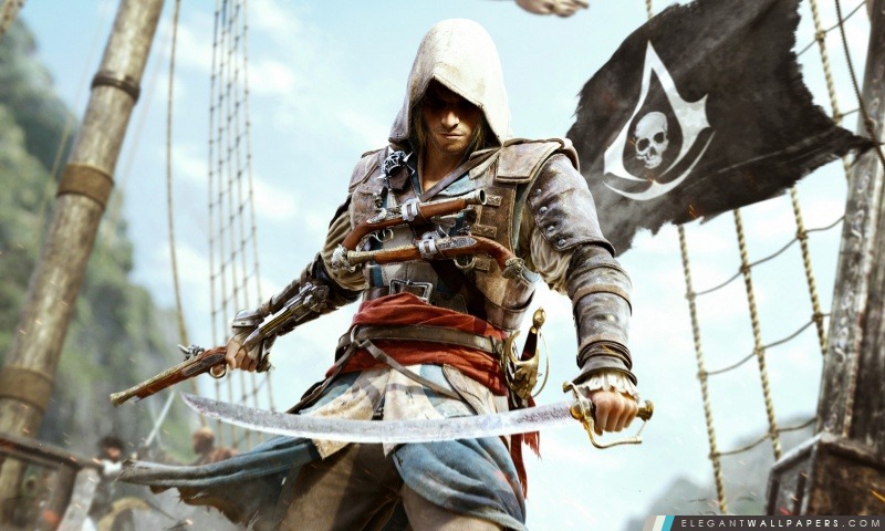 Assassins Creed IV Black Flag, Arrière-plans HD à télécharger