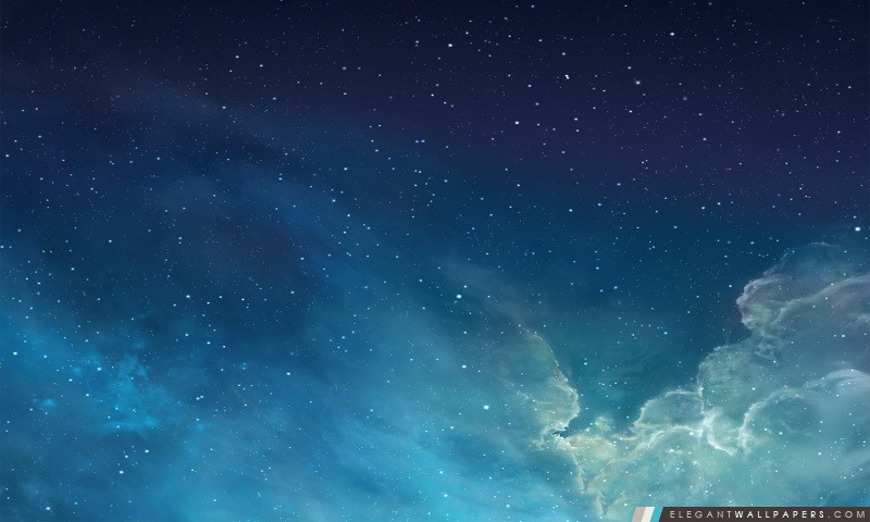IOS 7 Galaxy, Arrière-plans HD à télécharger