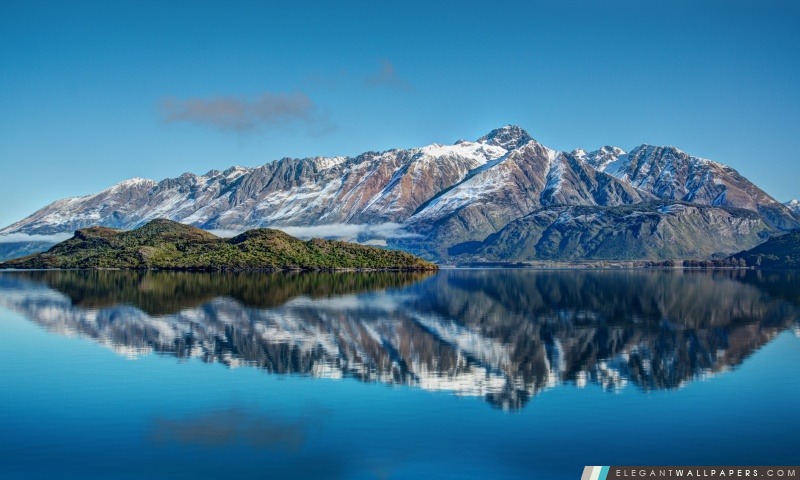Spectaculaire Mountain Lake, Arrière-plans HD à télécharger