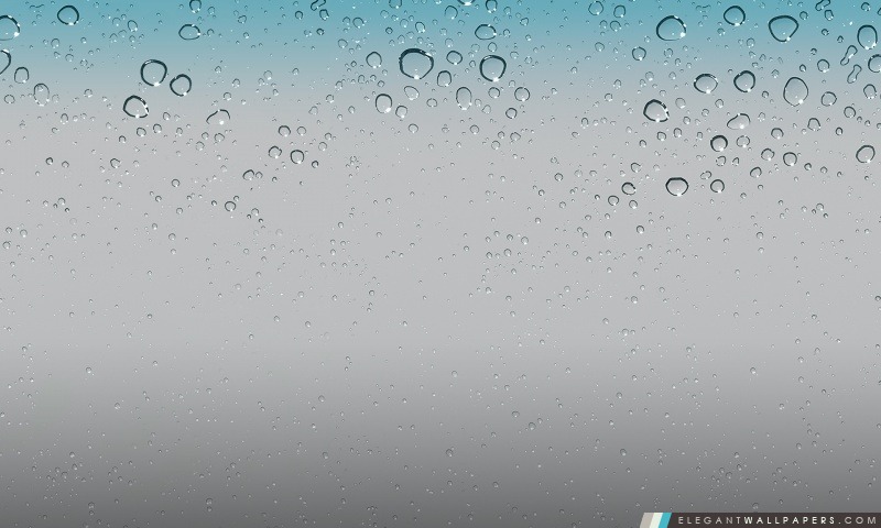 IOS 5 Fond d'écran – Gouttes d'eau, Arrière-plans HD à télécharger