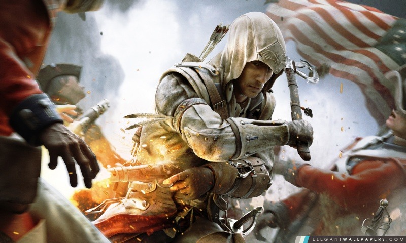 Guerre Assassin Creed III, Arrière-plans HD à télécharger