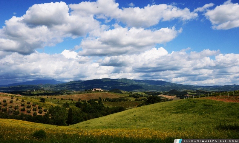 Toscana, Arrière-plans HD à télécharger