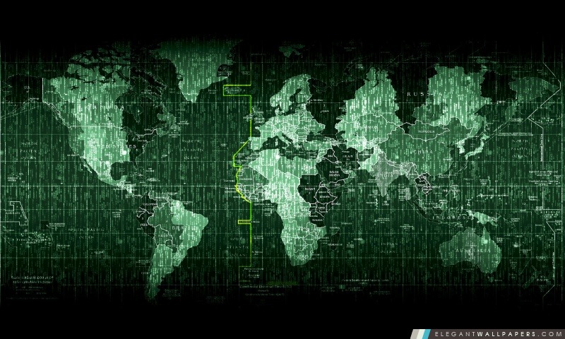 Matrice Carte du monde, Arrière-plans HD à télécharger
