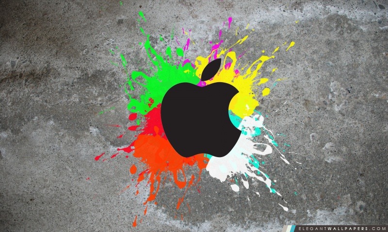 Coloré d'Apple, Arrière-plans HD à télécharger