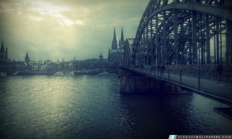 Cologne Pont, Arrière-plans HD à télécharger