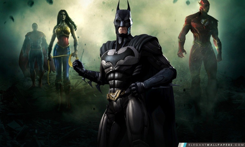 Gods Among Us – Injustice Batman, Arrière-plans HD à télécharger