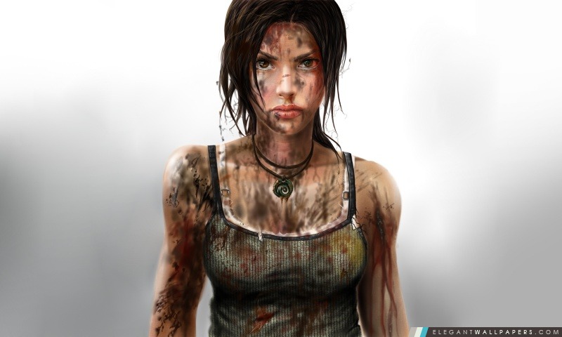 Lara Croft 2013 Art, Arrière-plans HD à télécharger