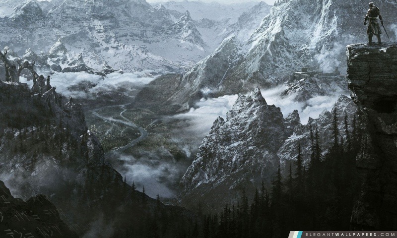 The Elder Scrolls V, Arrière-plans HD à télécharger