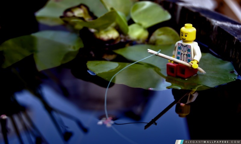 Lego Pêche, Arrière-plans HD à télécharger