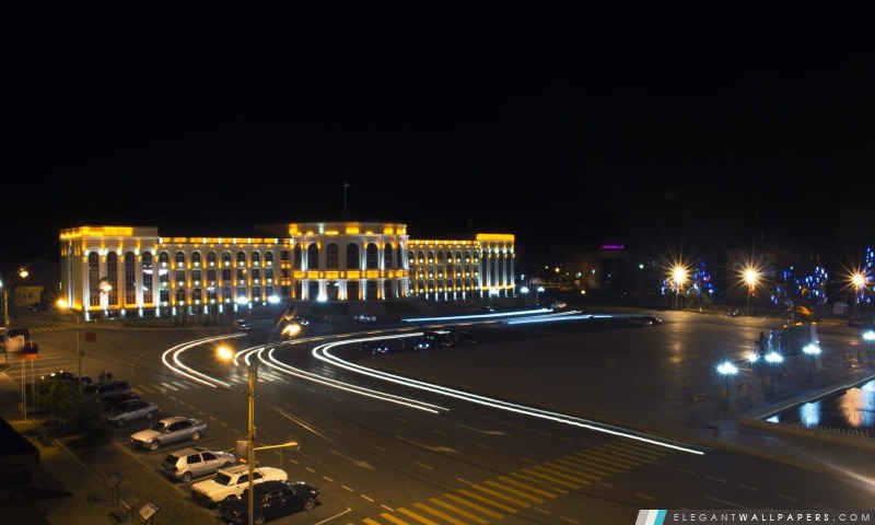 Arménie, Gyumri, la place centrale, Arrière-plans HD à télécharger