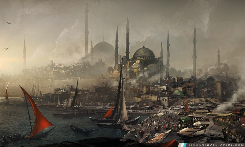 Creed The City Port Assassin, Arrière-plans HD à télécharger
