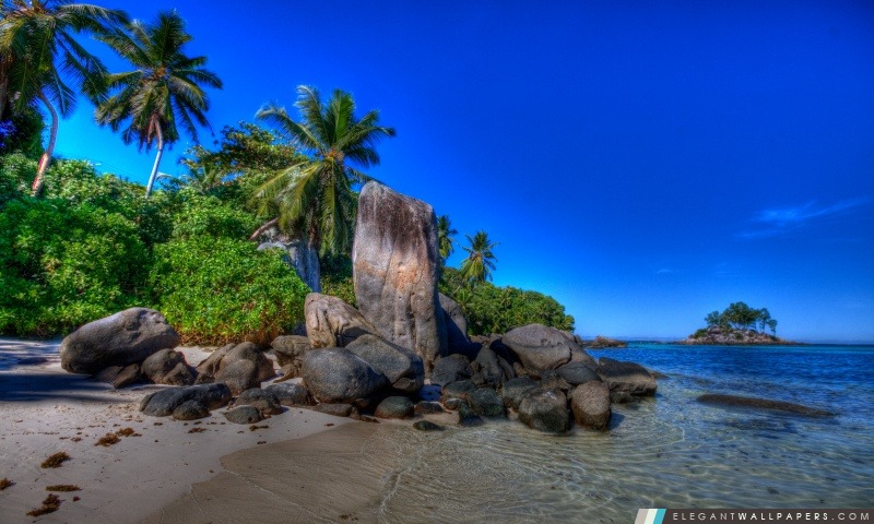 Seychelles Paysage, Arrière-plans HD à télécharger