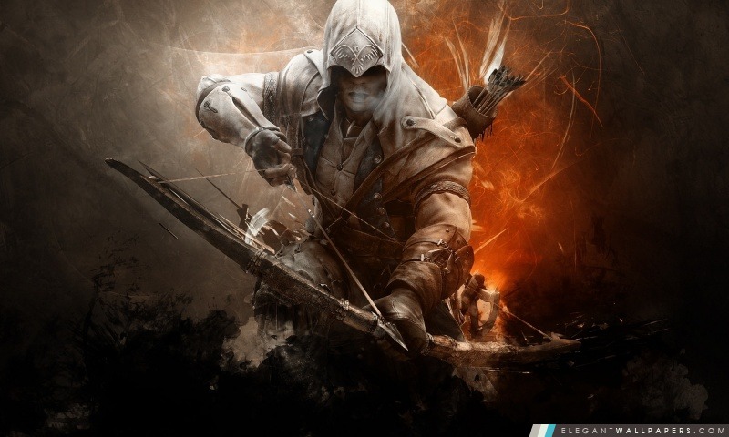 Assassins Creed 3 Connor, Arrière-plans HD à télécharger