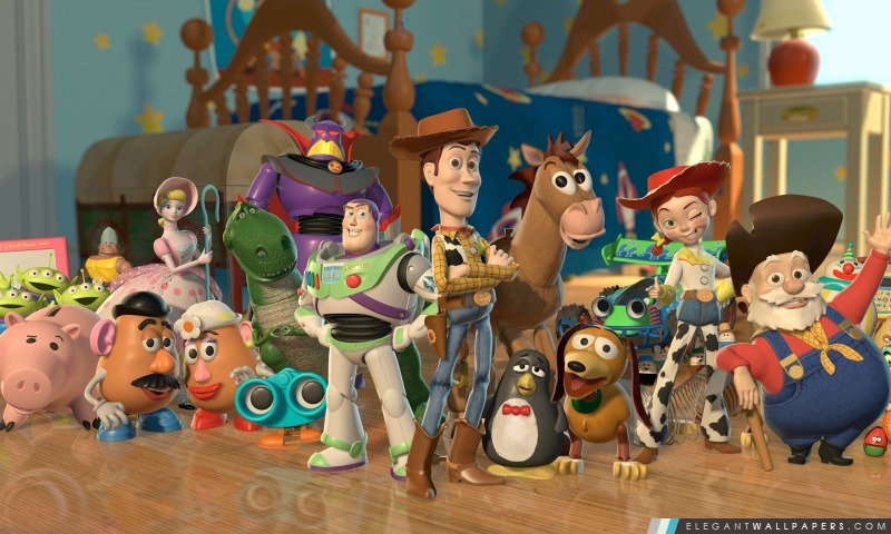 Toy Story 2 caractères, Arrière-plans HD à télécharger