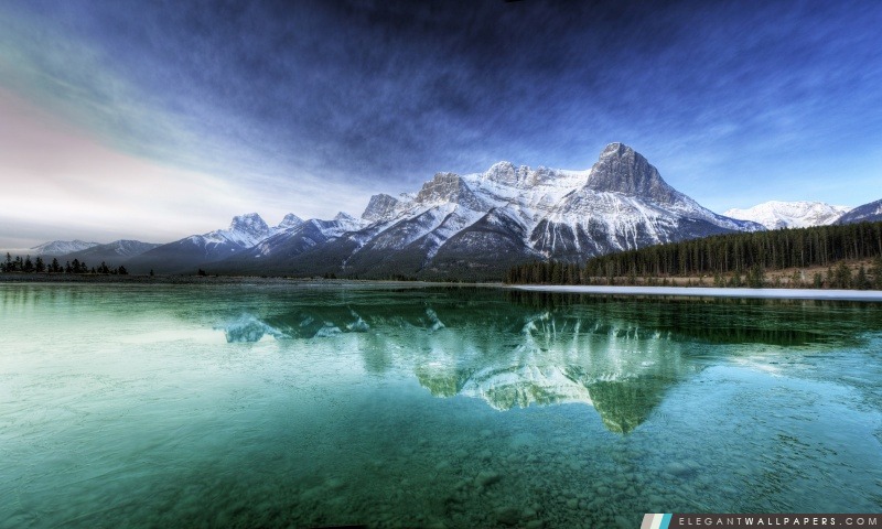 Mountain Lake Scenery, Arrière-plans HD à télécharger
