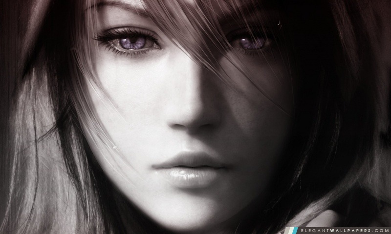 Final Fantasy XIII, Lightning de visage, Arrière-plans HD à télécharger