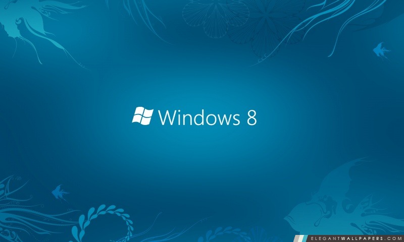 Windows 8 Bleu, Arrière-plans HD à télécharger