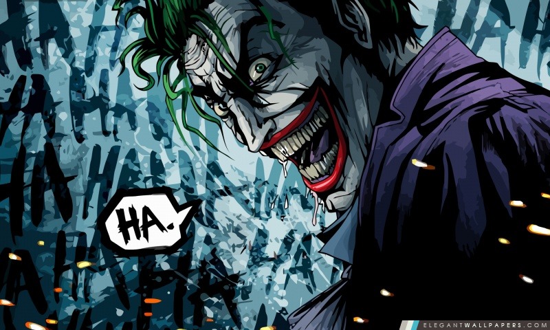 Le Joker Illustration, Arrière-plans HD à télécharger