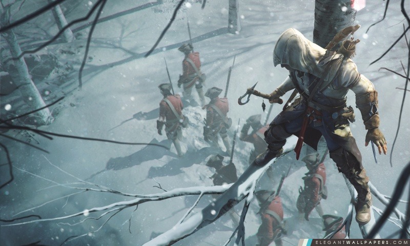 Assassins Creed Connor, Arrière-plans HD à télécharger