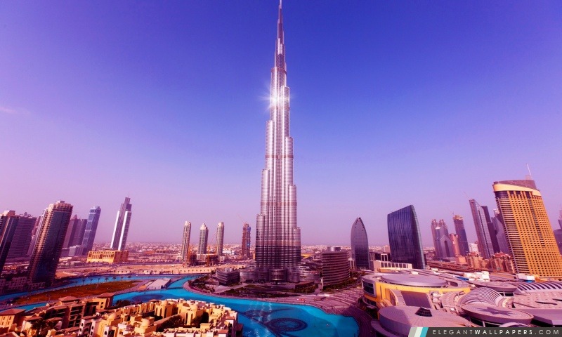 Burj Khalifa, Arrière-plans HD à télécharger